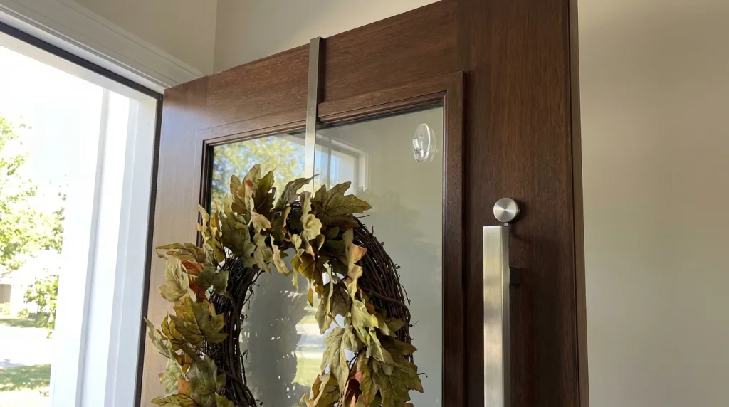 découvrez des astuces et solutions efficaces pour accrocher une couronne sur votre porte sans percer ni faire de trou, et embellissez votre décoration facilement.