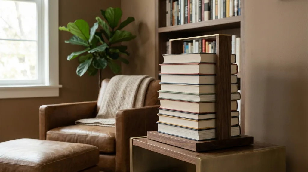 découvrez book stacker, l'astuce pratique et élégante pour organiser vos livres avec style. optimisez votre espace tout en sublimant votre intérieur.