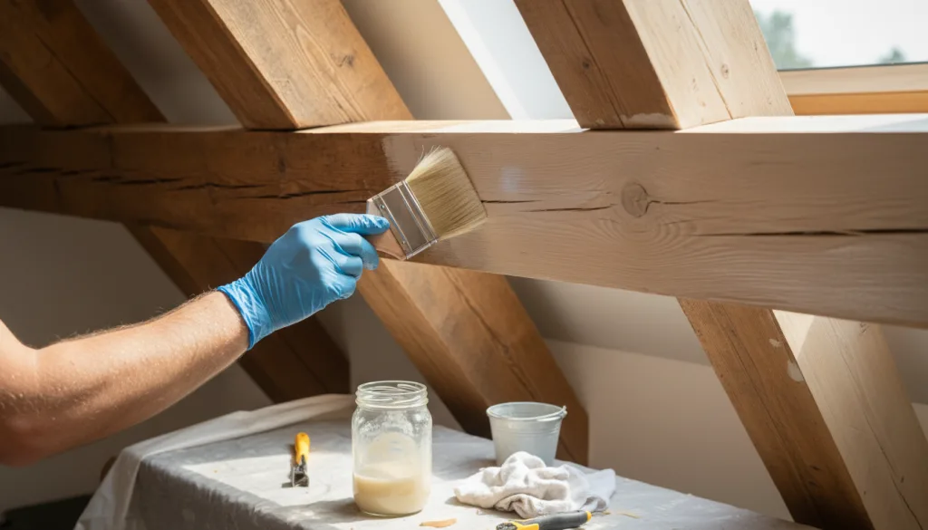 découvrez des techniques efficaces pour éclaircir vos poutres de plafond sans poncer, afin de redonner un coup de fraîcheur à votre intérieur facilement et rapidement.